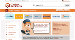 Desktop Screenshot of coupongutschein.net